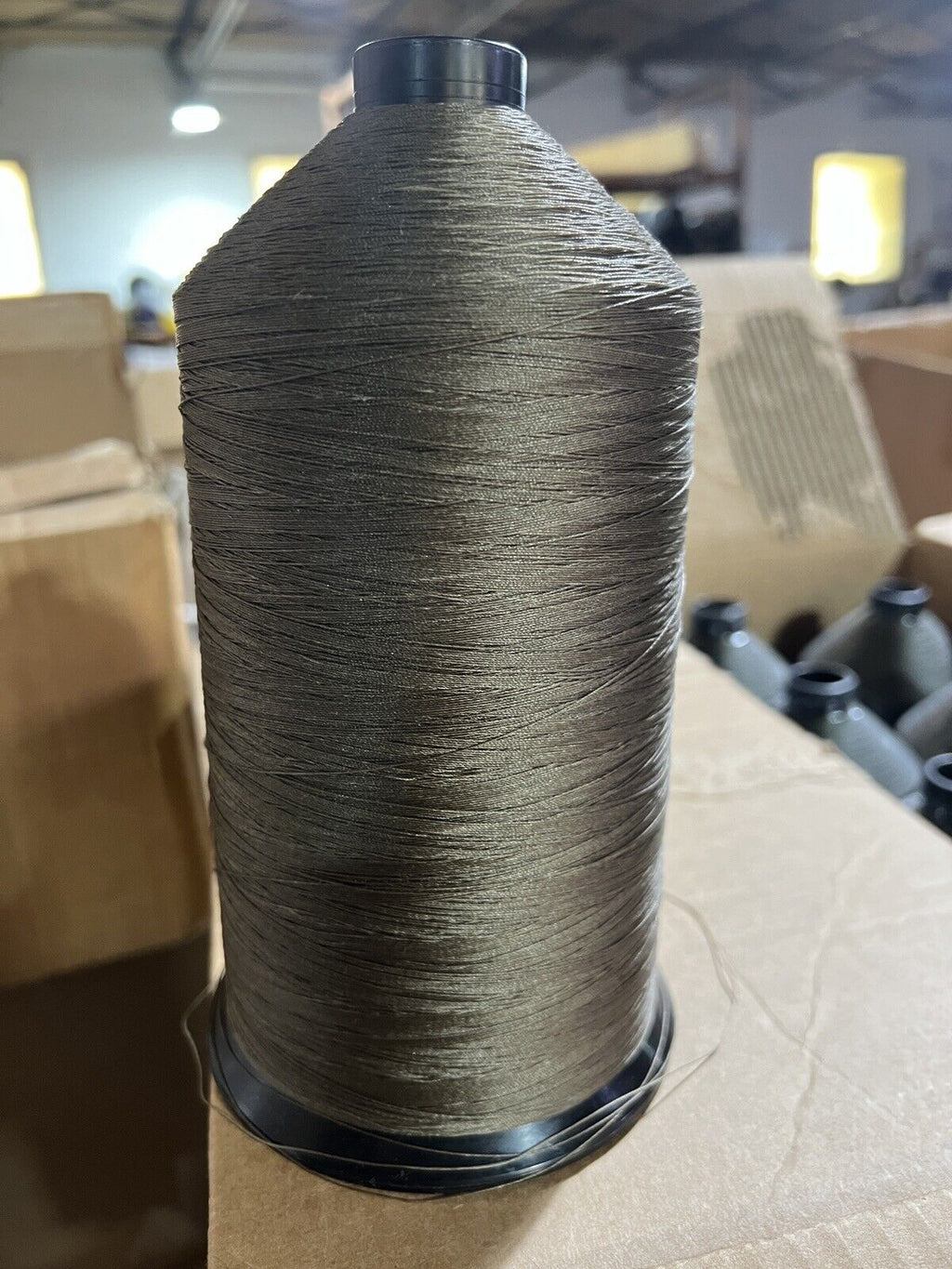 Medium Camel Nylon Thread 32 Oz Made in USA by A&E T90 Bonded Nylon