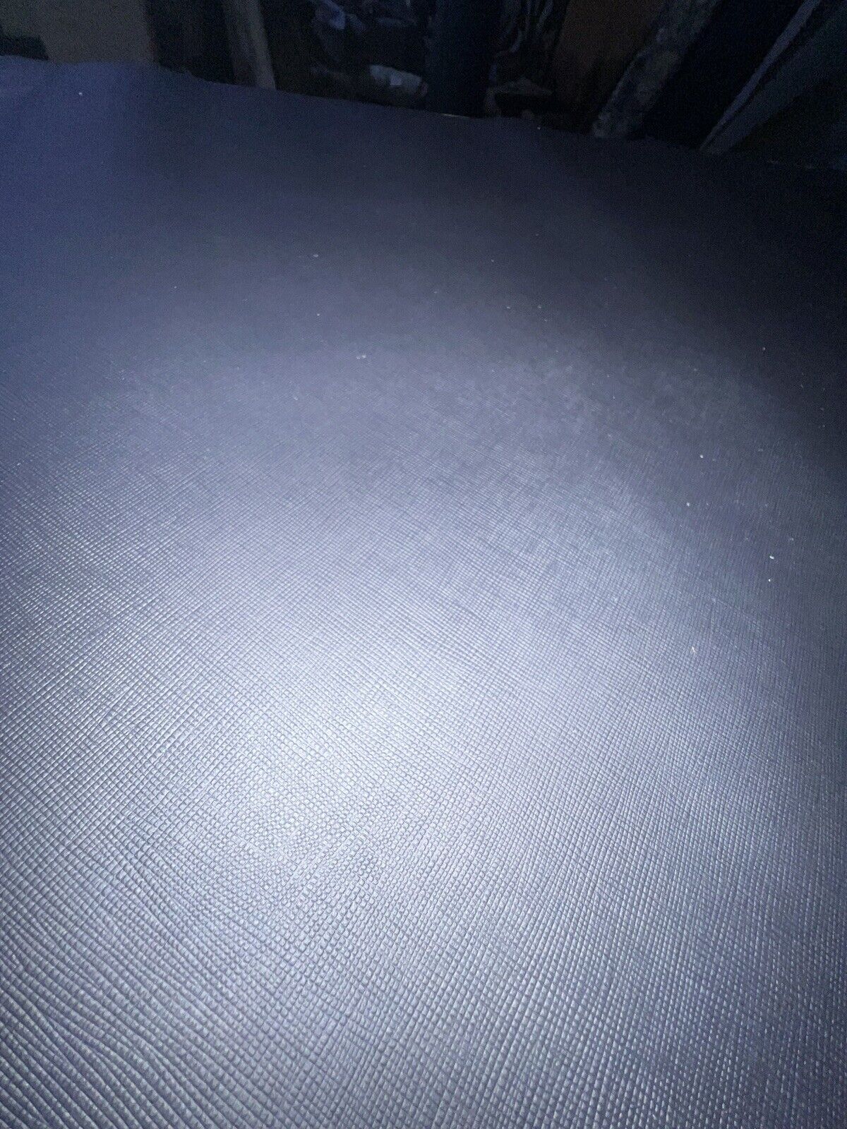 Crosshatch Embossed Leather Sheets for Crafters Wallets Car Seats Bags Dk Blue