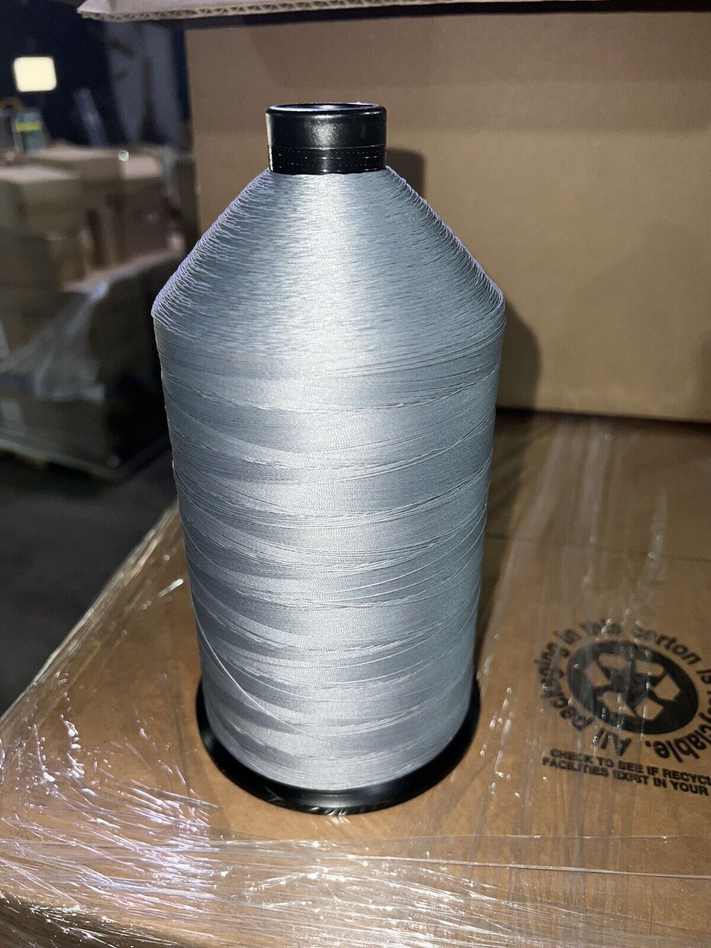 Light Desel Grey Nylon Thread 32 Oz Made in USA by A&E T210 Bonded Nylon