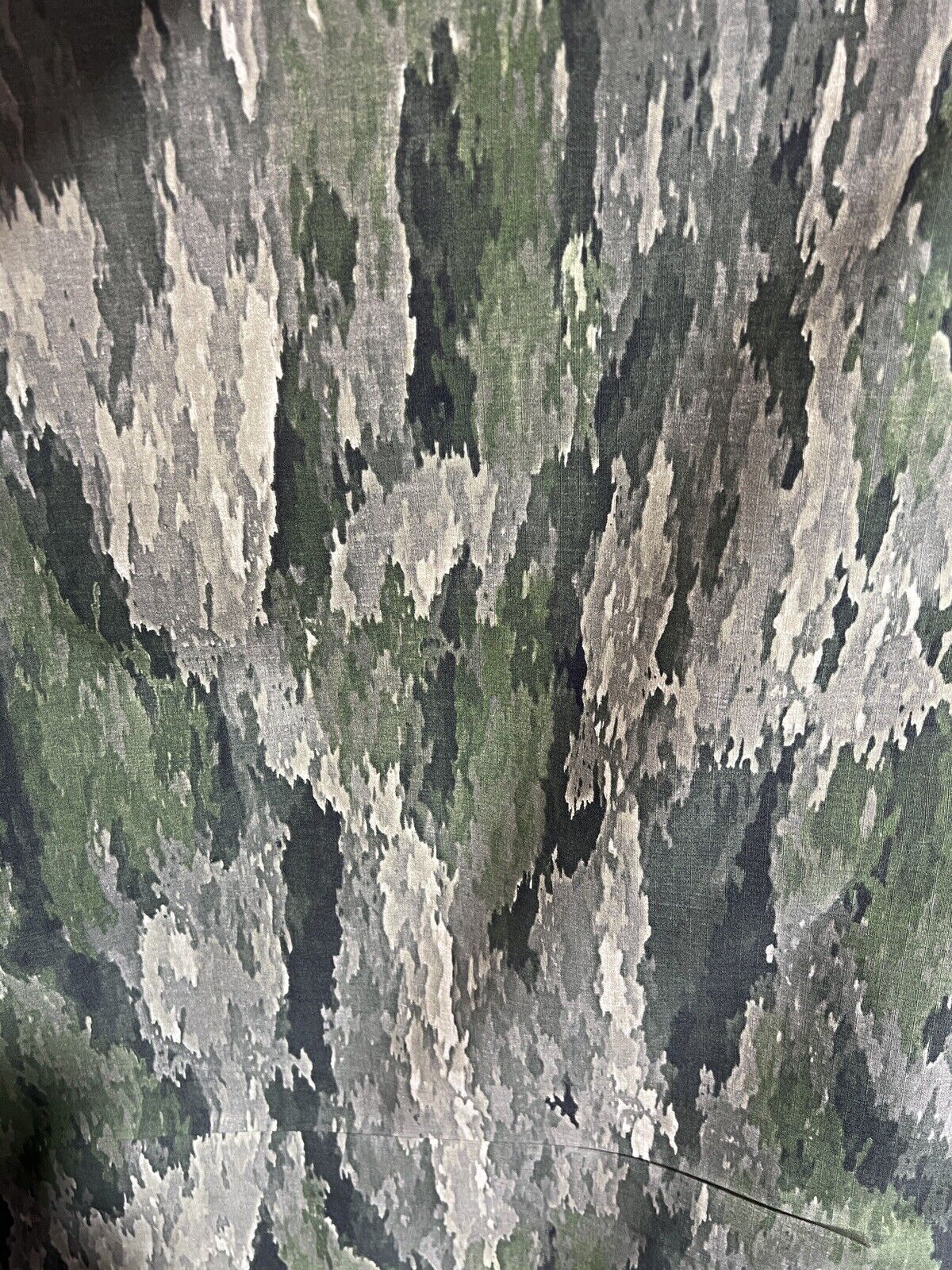 A-TACS  IX NYCO RIPSTOP CAMO MILITARY APPAREL FABRIC YARD 65"W 20 Yard Piece.