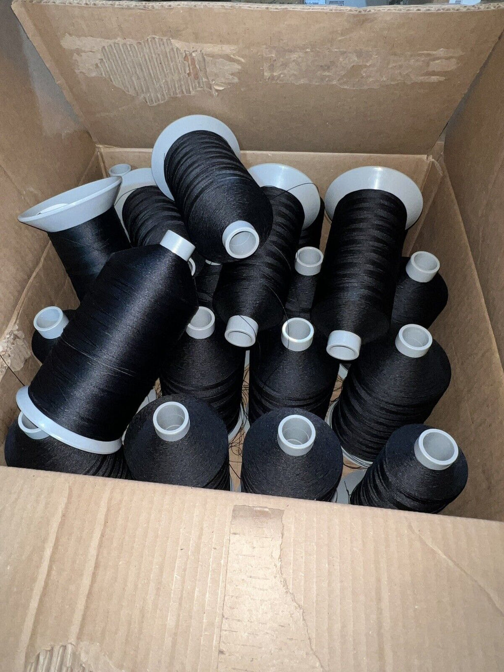 Black Nylon Thread 32 Oz Made in USA by A&E T135 Bonded Nylon