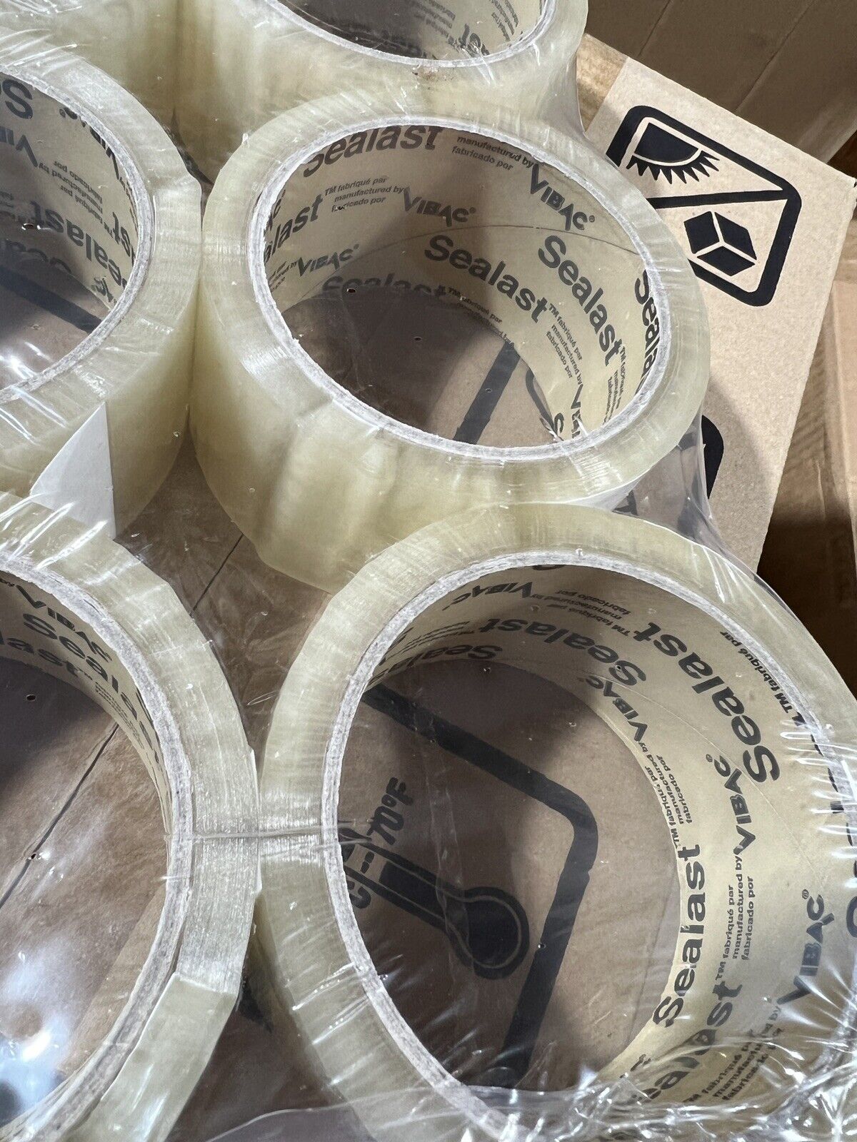 Vibac #425 (Clear) Hot Melt Packaging Tape 36-rolls, 1-case