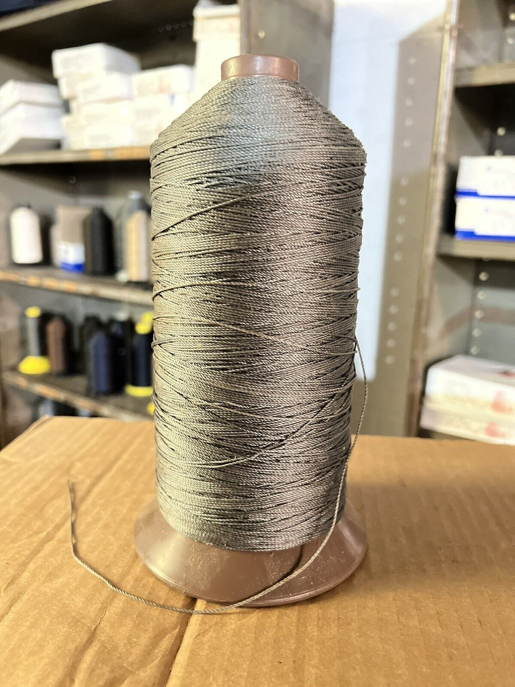 Nylon Thread Foliage Green 32 Oz Cone Made in USA by A&E T400 Bonded
