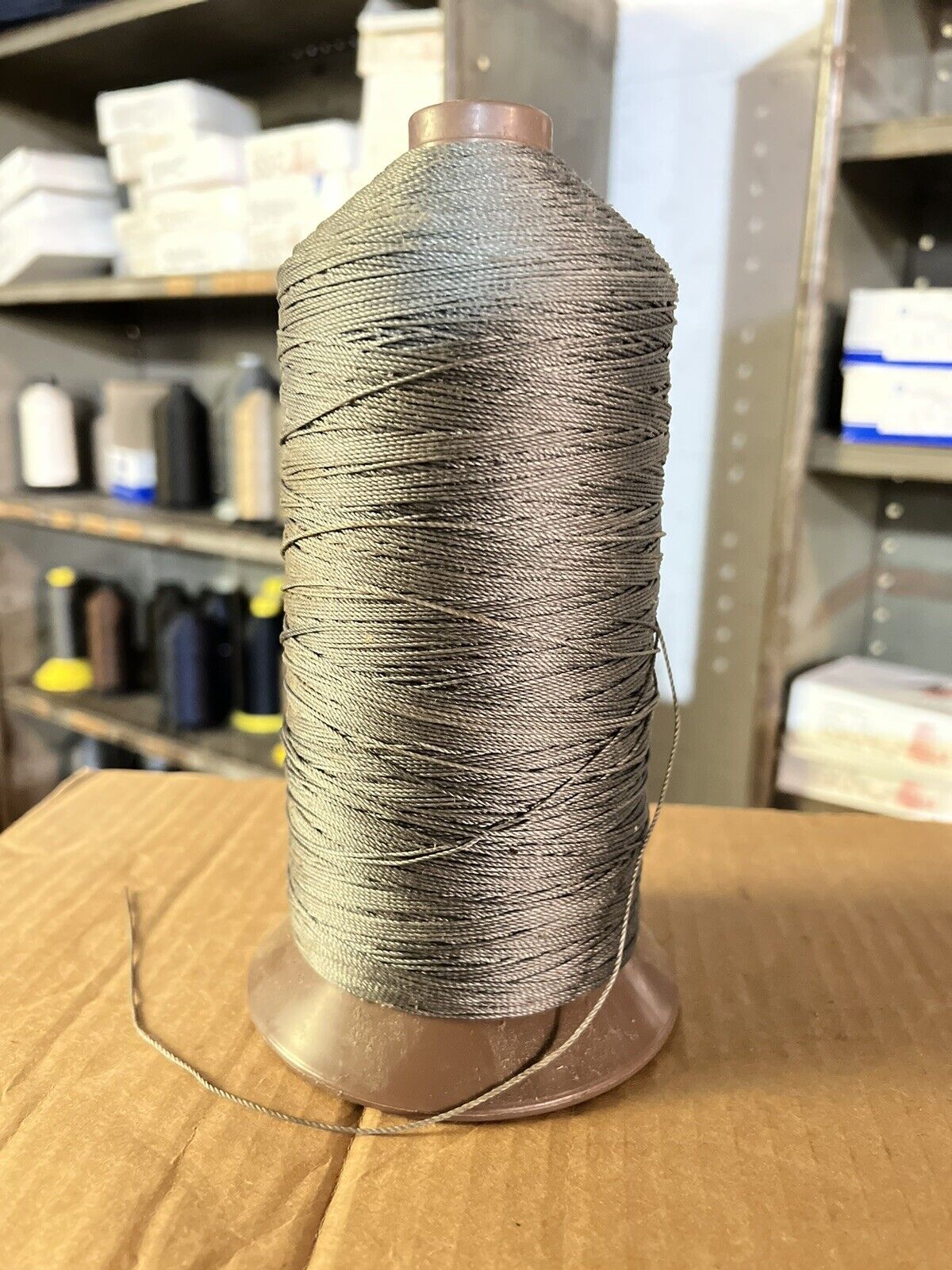 Nylon Thread Foliage Green 32 Oz Cone Made in USA by A&E T400 Bonded