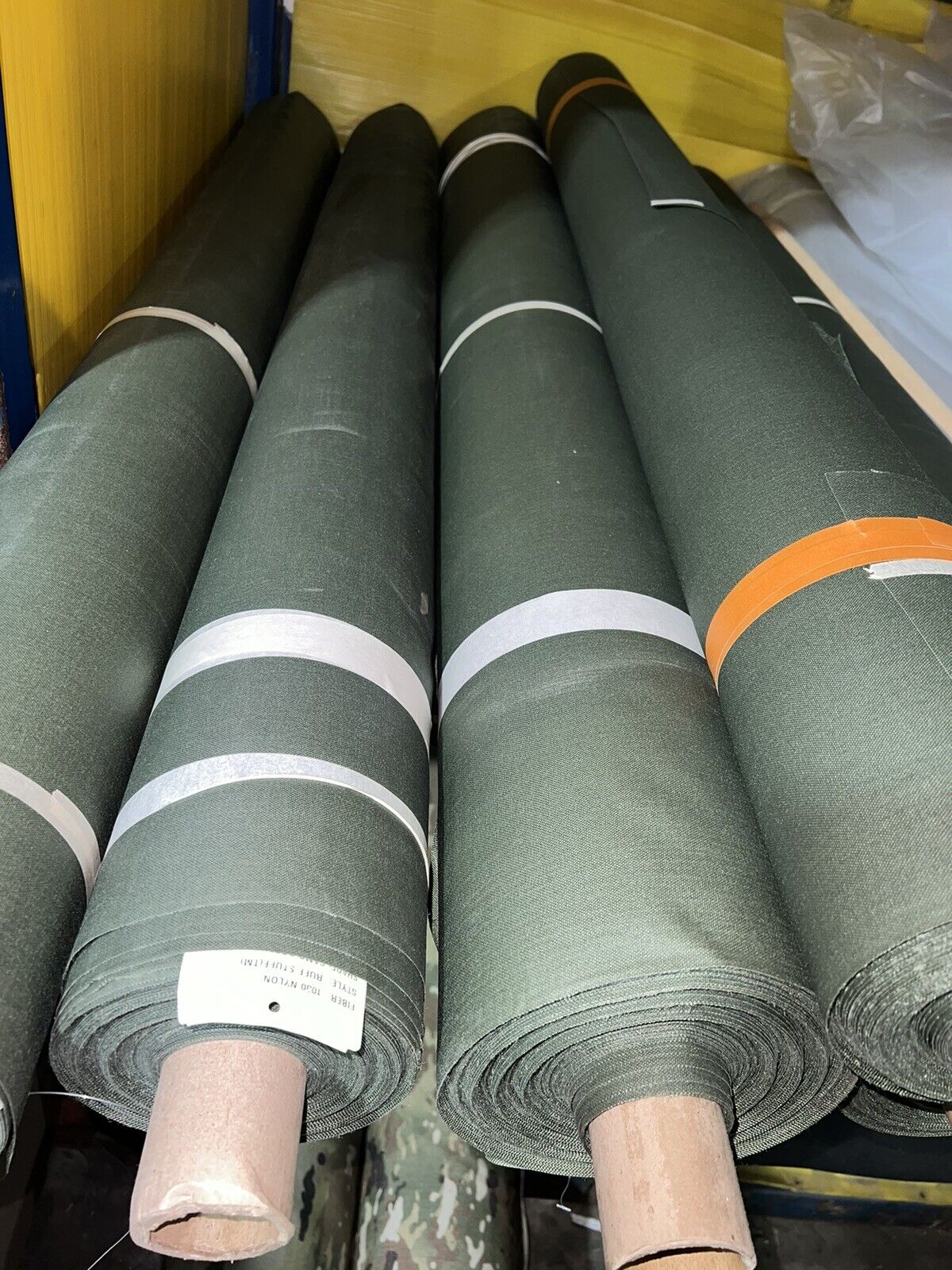 OD Green Ruff Stuff 1000D Waterproof Coated Outdoor 60"W Fabric Heavyweight