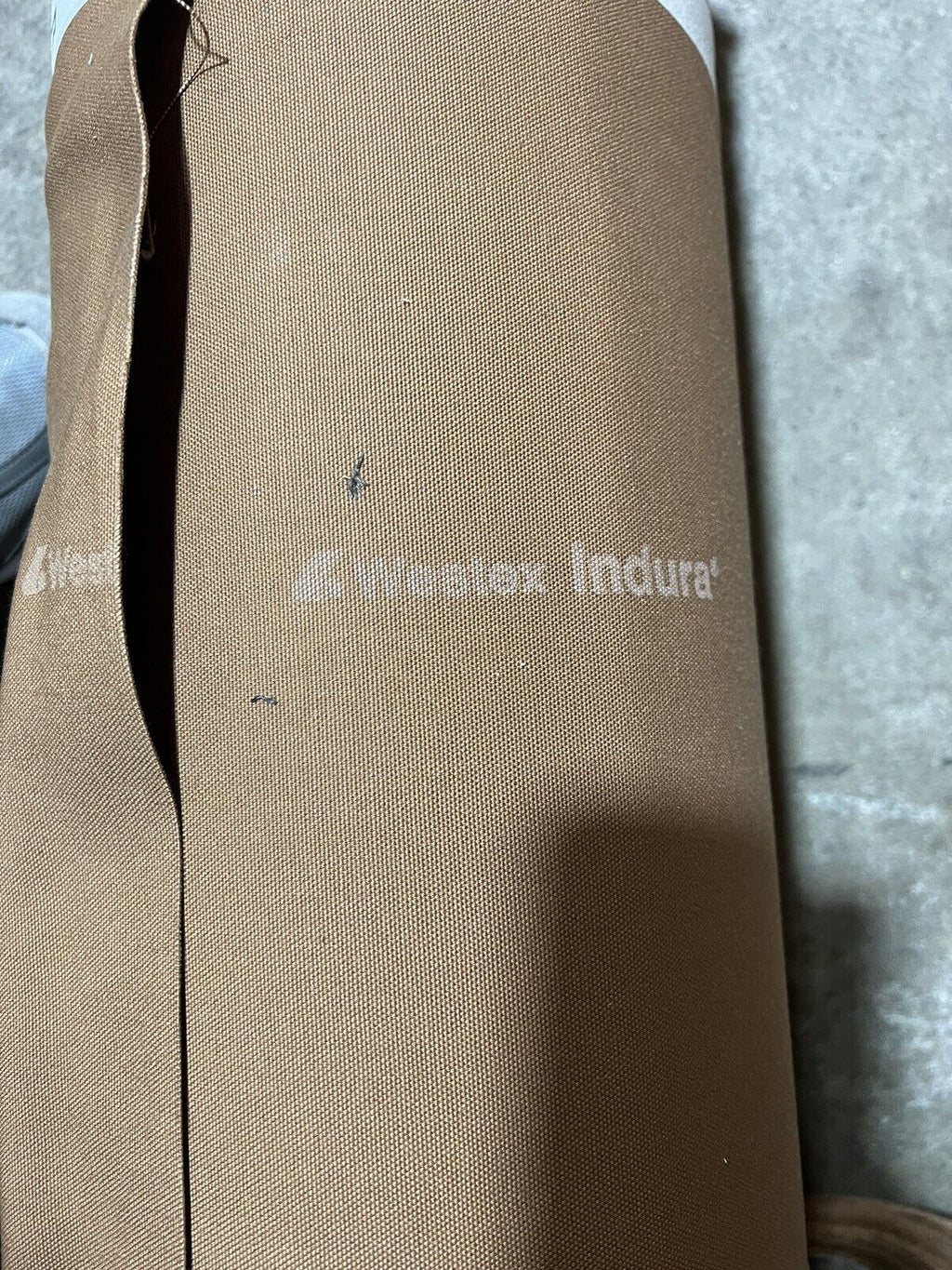 HD Brown Cotton Canvas Fabric FR Clothing Covers Blinds 60”  Wide Westex Indura