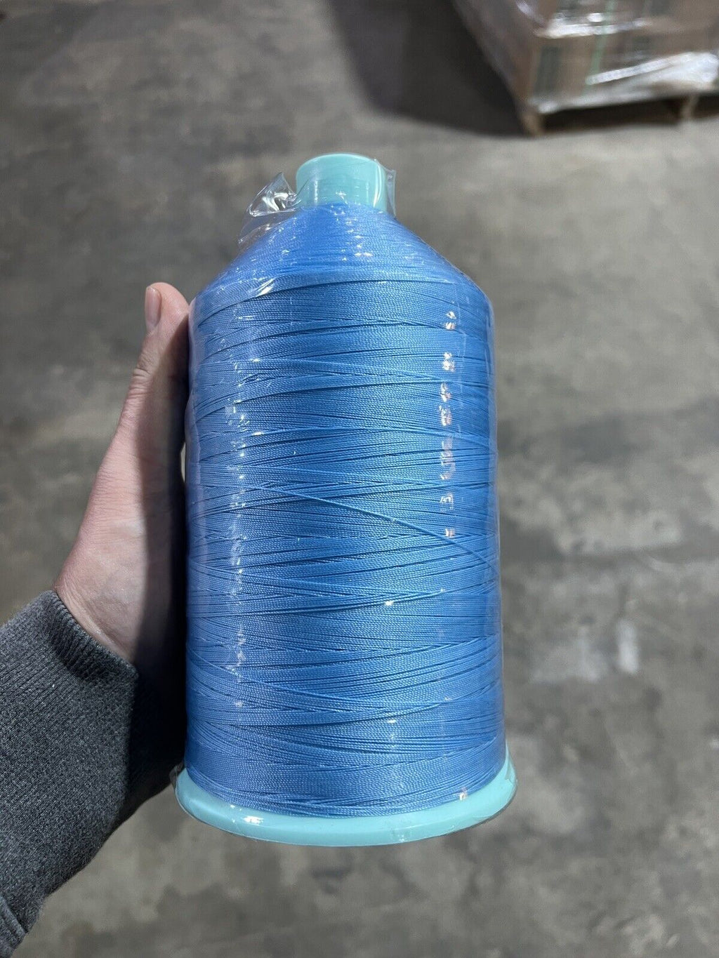 Air Bag Blue Color Nylon Thread 32 Oz Made in USA by A&E T135 Bonded Nylon