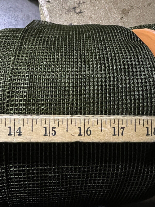 10-Yard Cut OD GREEN Fishnet Net Fabric Diamond Mesh Pattern Stretch 118"