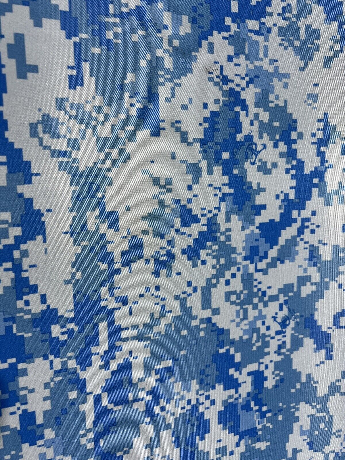 True Timber Blue Digital Marpat Waterproof Coated  60" Nylon 200D Pack Cloth