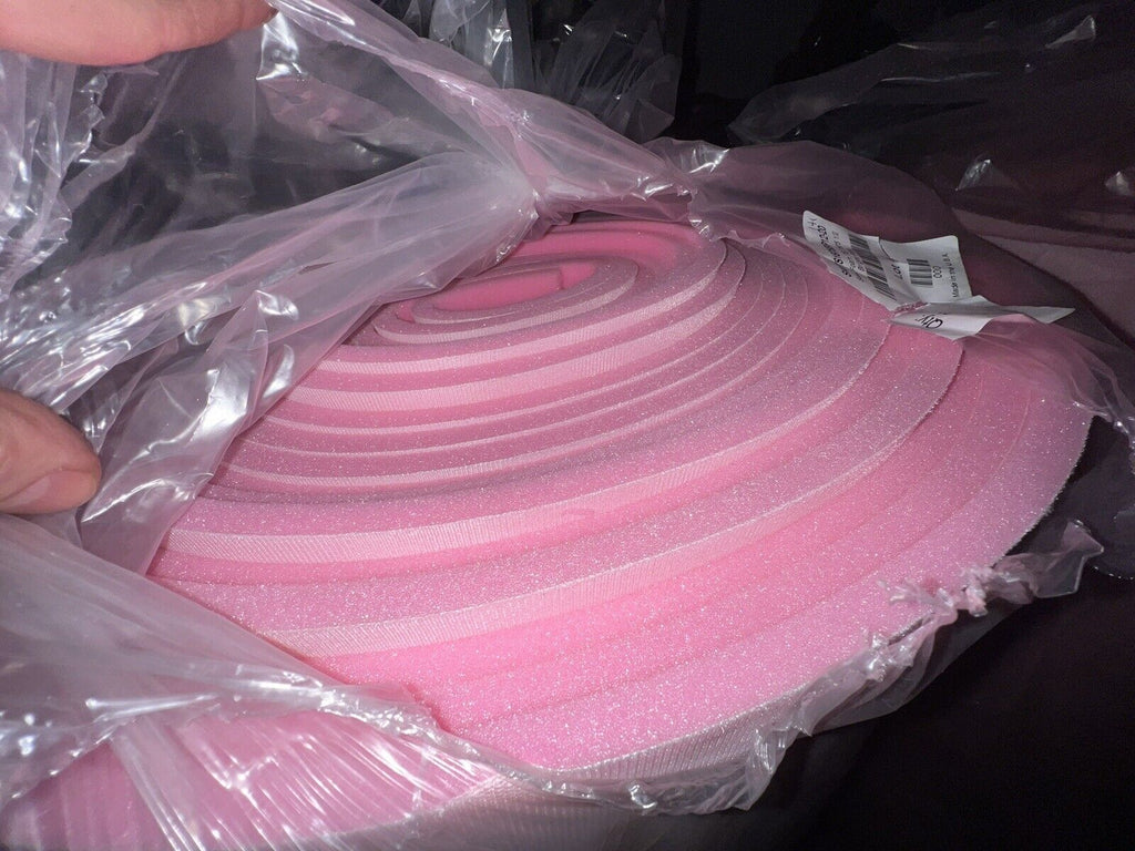 Pink Sewing Foam Upholstery first quality 1/2" craft Padding W/Scrim Backing 58”