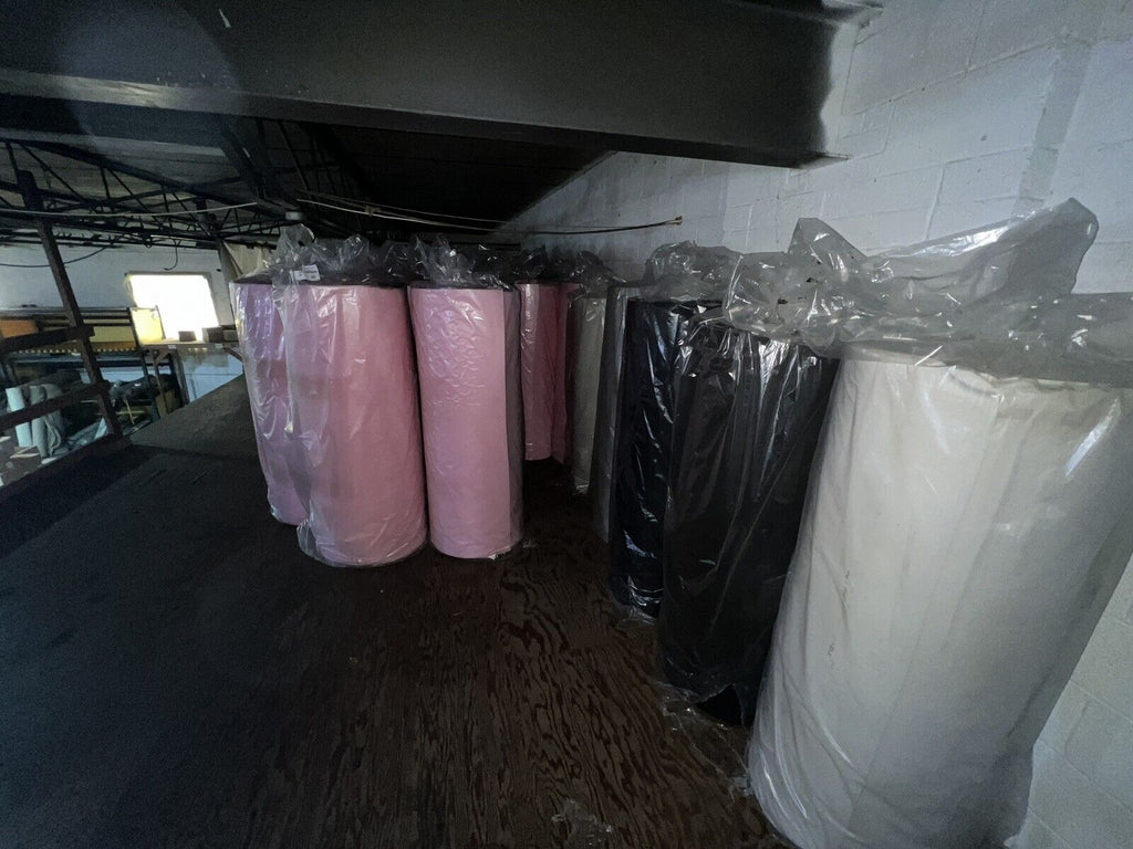 1/2 Inch foam for auto upholstery seats with backing (by the Yard) 54” Wide
