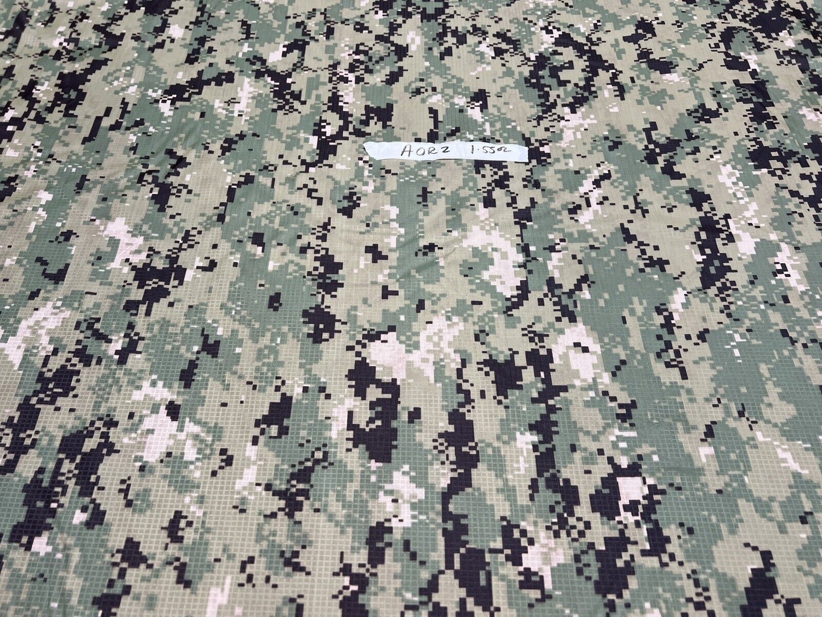 AOR2 NWU III NAVY LOGO NYLON DIGITAL CAMO MILITARY EPSILON FABRIC BY YARD 62”