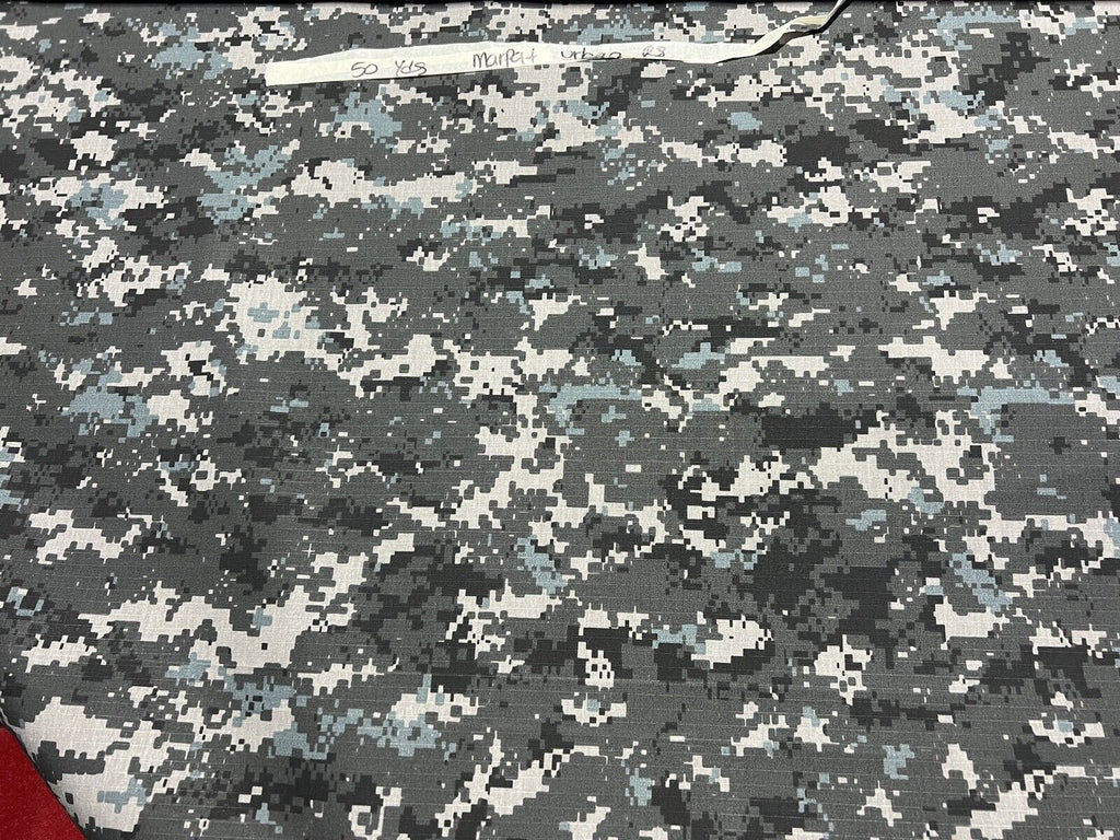Urban Digital Subdue Camo Nyco Ripstop 60"W By The Yard