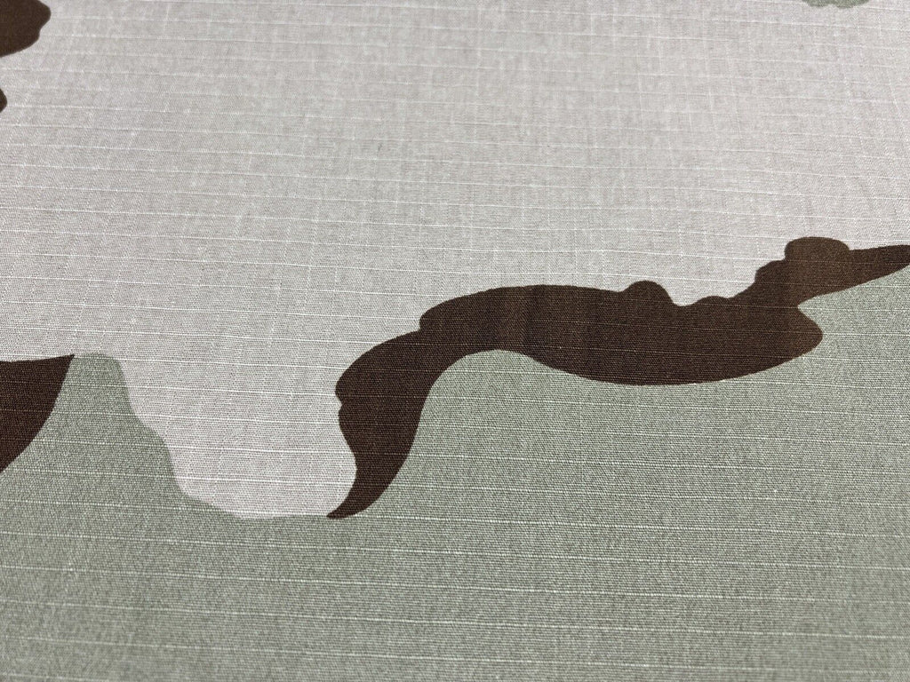 3 COLOR DAY DESERT Camo Nyco Ripstop 60"W By The Yard