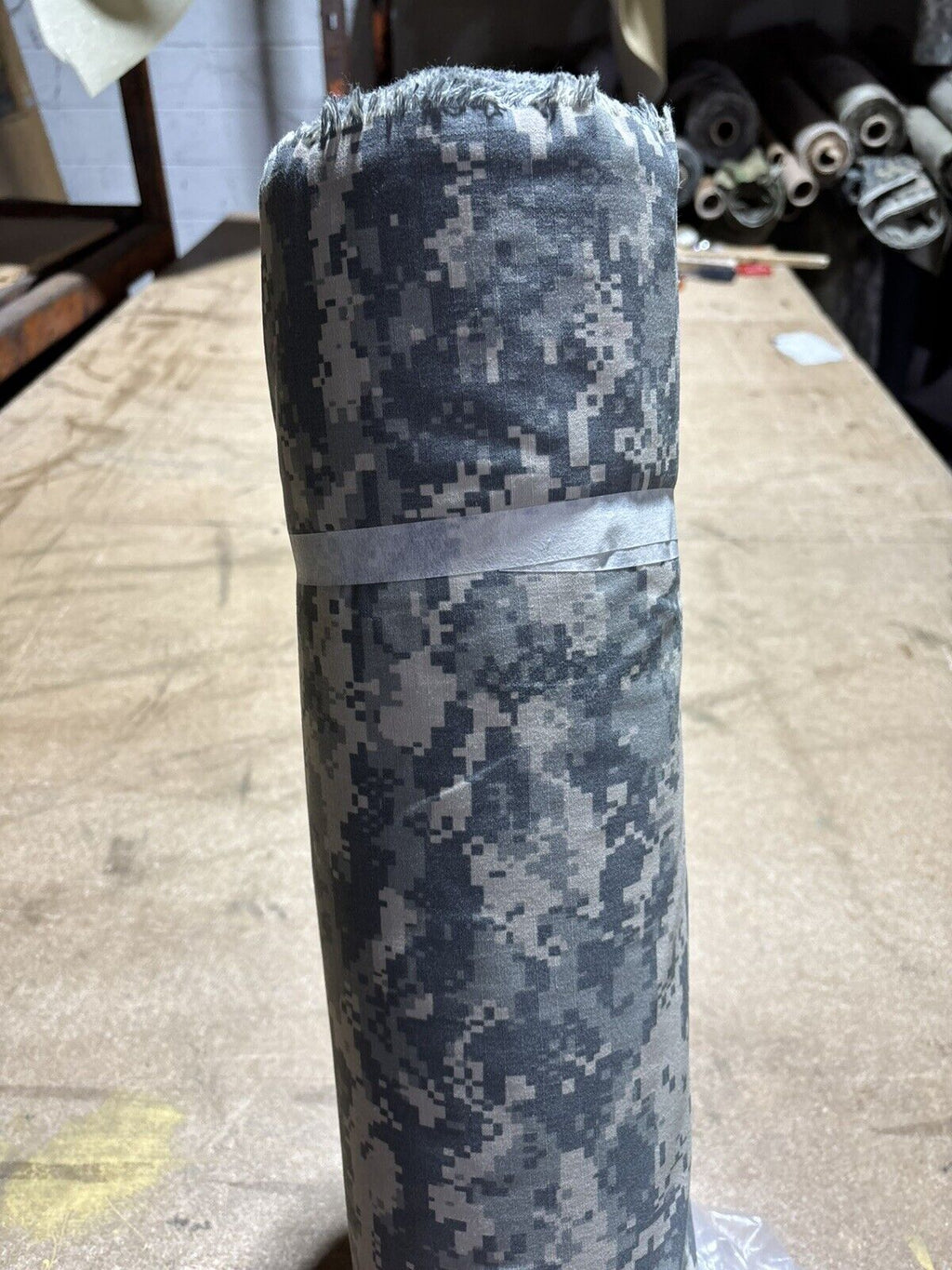 ACU Digital Camo Poly Cotton Camouflage Twill Fabric 64”