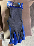 Westchester Latex-Coated Work Gloves, Blue Model# 30500 Size XLarge 6pair