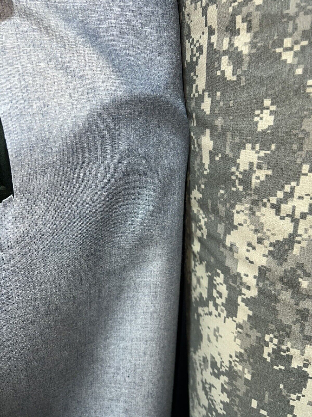 ACU Digital Camouflage Waterproof Taslan Laminated DWR Outdoor 60" Fabric
