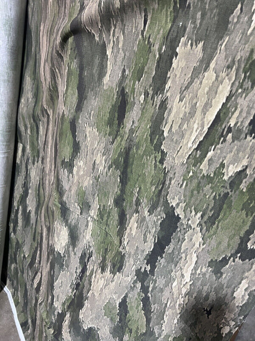 A-TACS IX NYCO RIPSTOP CAMO MILITARY APPAREL FABRIC YARD 65"W