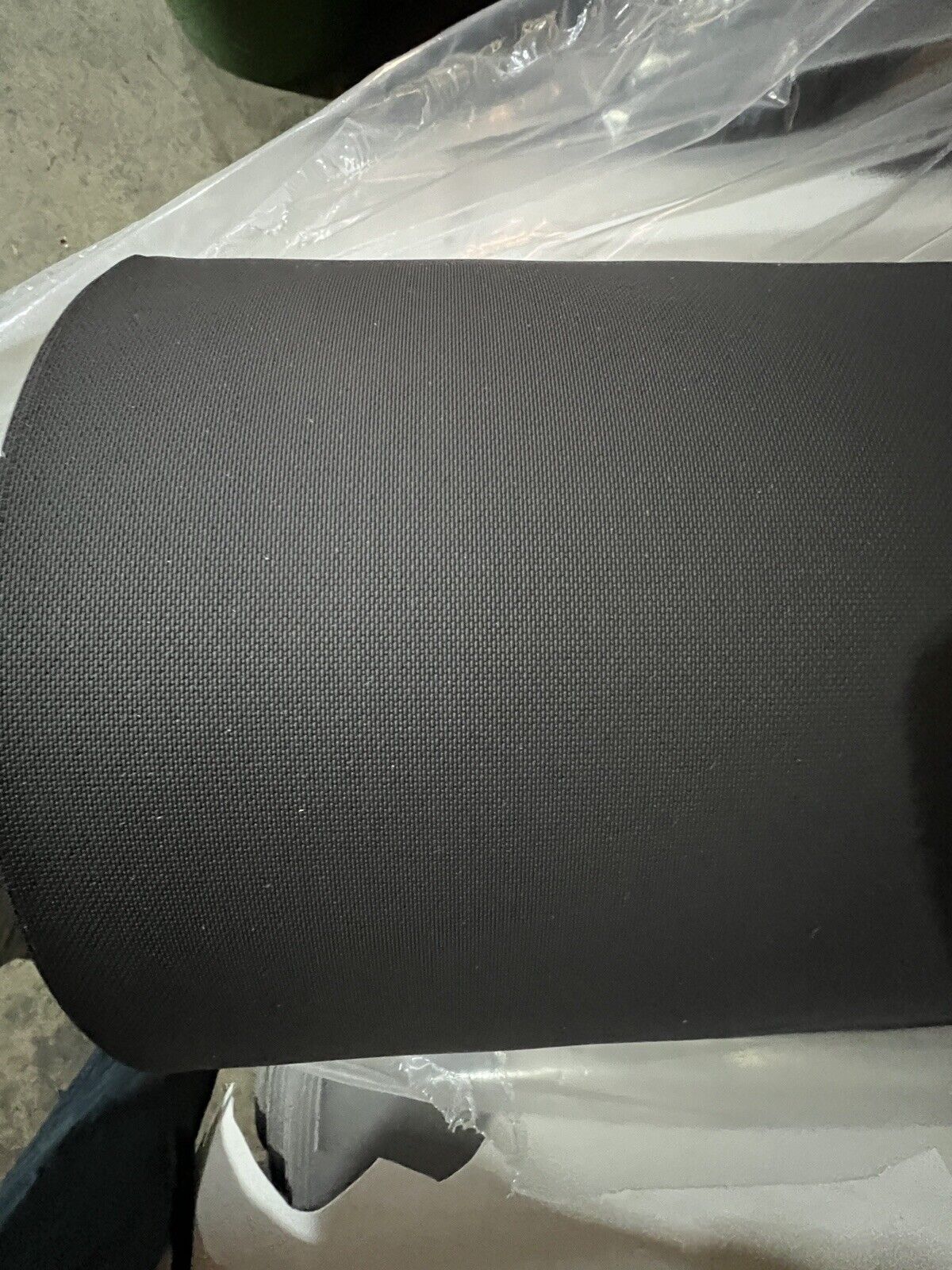 Black Textured Vinyl Upholstery Fabric 60” Wide Boat Auto Sold By The Yard.
