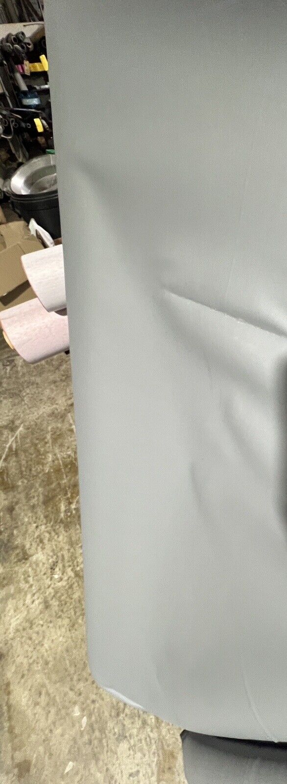 Medium Gray Vinyl Upholstery Fabric 60” Wide Boat Auto Sold By The Yard.
