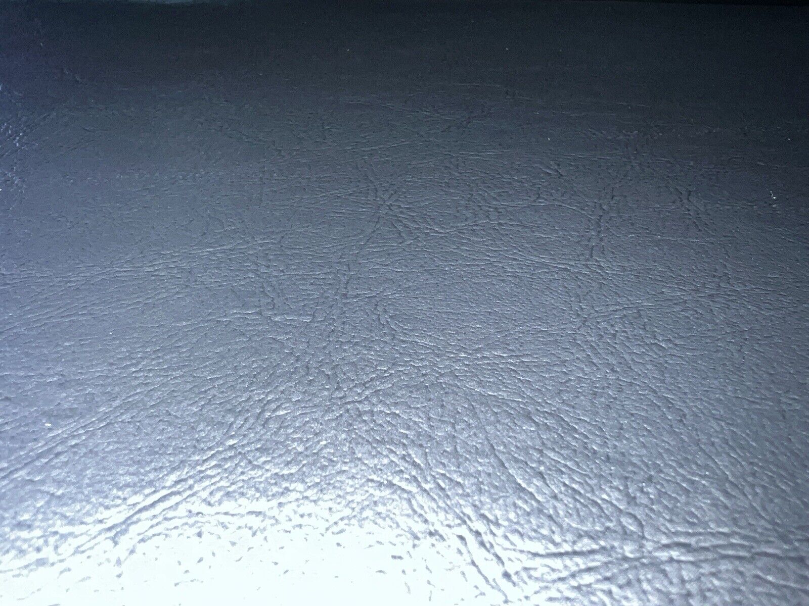 Black On Black Fleece Heavy Duty Outdoor Cover UV Resistant Upholstery Vinyl
