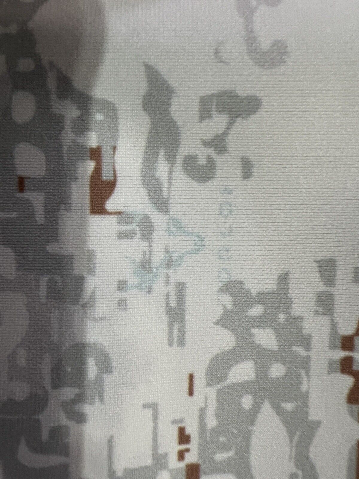 Forloh Snow Fall Camouflage Taffeta Spandex Camo Polyester Fabric 60”