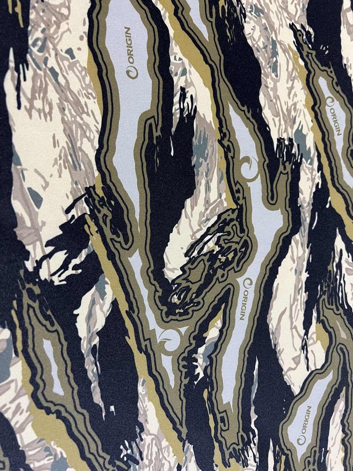 Highland Raptor Origin  Taffeta Spandex Camo Polyester Fabric 60” With Logo