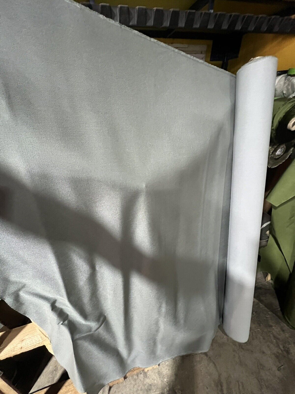 Gray Heavy 1000D Waterproof Coated  60" Nylon Cordura Fabric Heavyweight