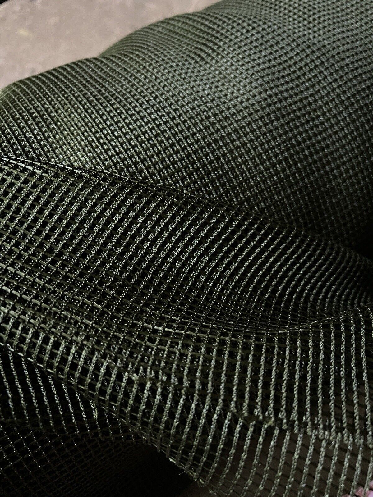 OD GREEN Fishnet Net Fabric Diamond Mesh Pattern Stretch 118" SOLD BY THE YARD