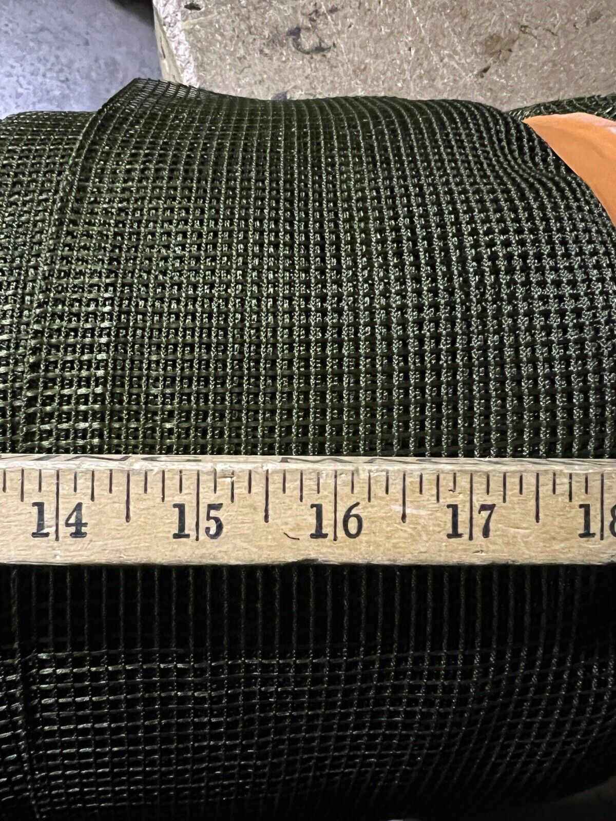 OD GREEN Fishnet Net Fabric Diamond Mesh Pattern Stretch 118" SOLD BY THE YARD