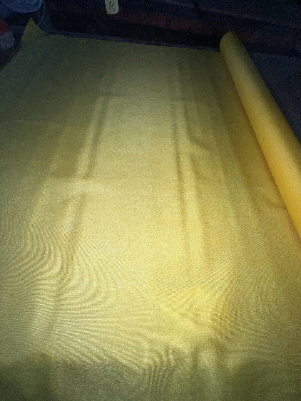 Yellow Heavy 1000D Waterproof Coated  60" Nylon Fabric Heavyweight
