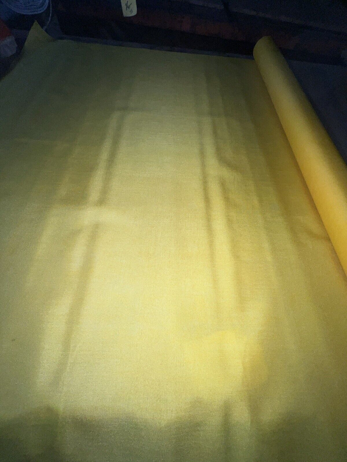 Yellow Heavy 1000D Waterproof Coated  60" Nylon Fabric Heavyweight