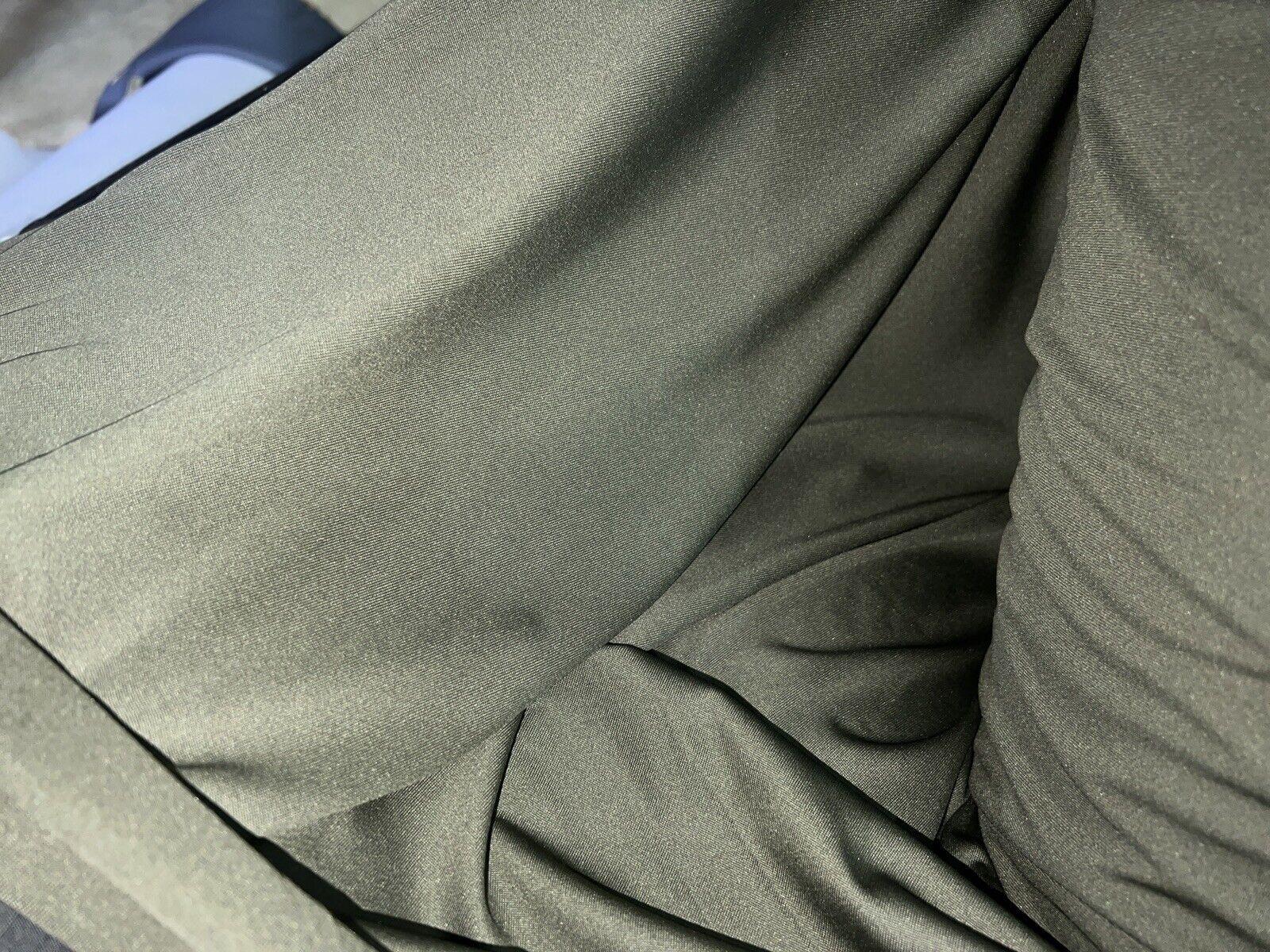 Polartec® Power Dry®  OD Green Light Weight Silk Layer Sold By  The  Yard.