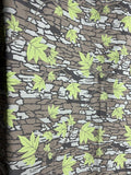 Mossy Oak Tree Bark Light Weight Cotton Camo Pack Cloth