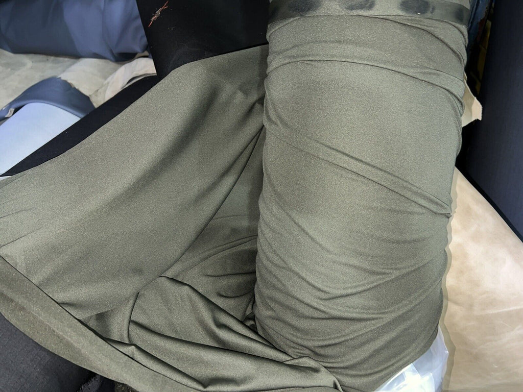 Polartec® Power Dry®  OD Green Light Weight Silk Layer Sold By  The  Yard.