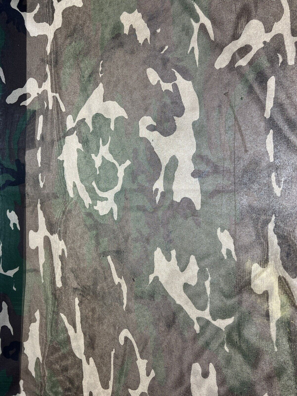 Woodland Camo Mosquito Netting  Fine Mesh Net Nylon Sold Per Yard