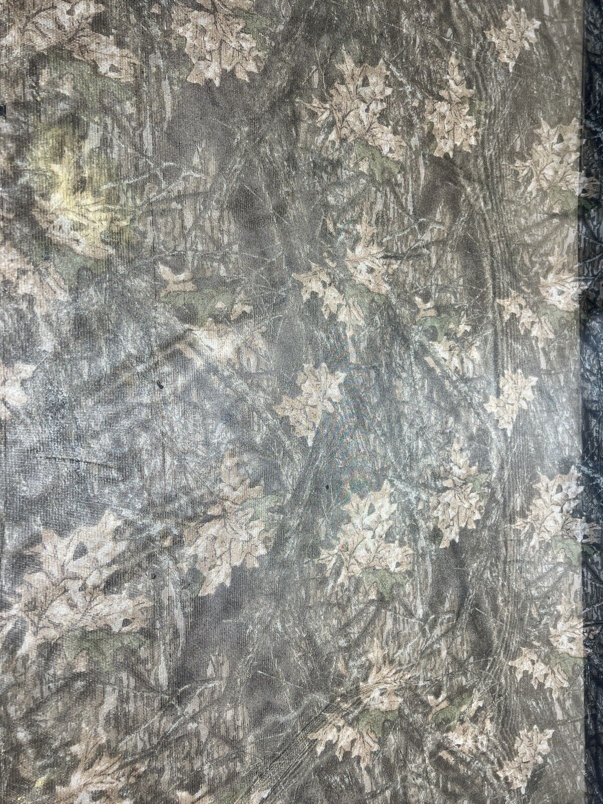 Mossy Oak Tree Bark Camo Mosquito Netting  Fine Mesh Net Nylon Sold Per Yard