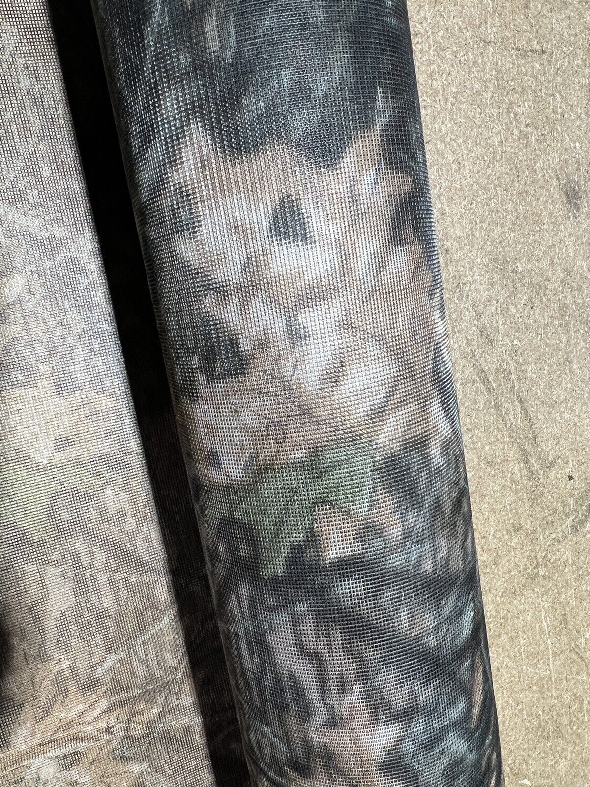 Mossy Oak Tree Bark Camo Mosquito Netting  Fine Mesh Net Nylon Sold Per Yard