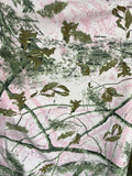 Pink Zonz Woodlands  Camo Fabric 60” Soft Poly Cotton