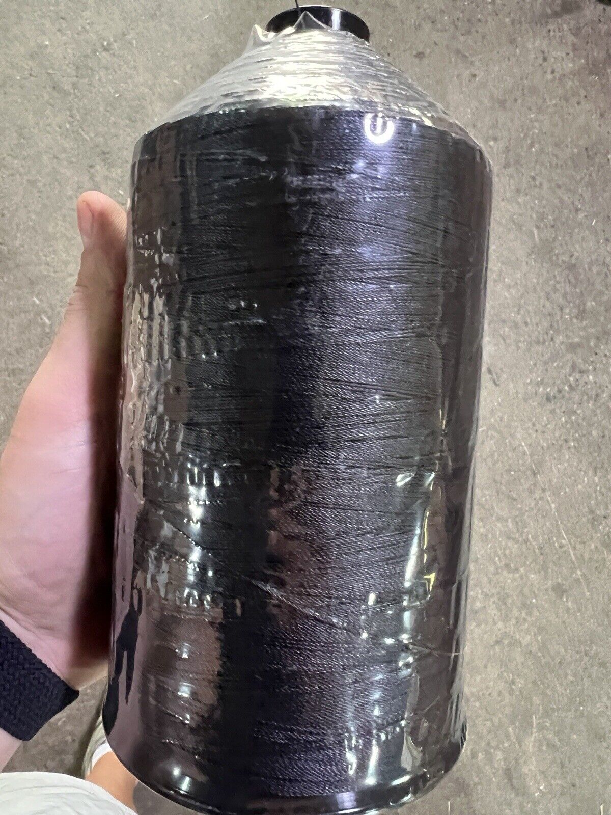 Black Nylon Thread 32 Oz Made in USA by A&E T210 Bonded Nylon
