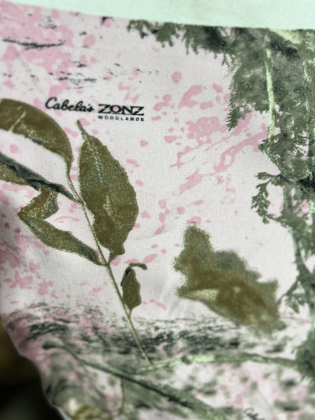 Pink Zonz Woodlands  Camo Fabric 60” Soft Poly Cotton