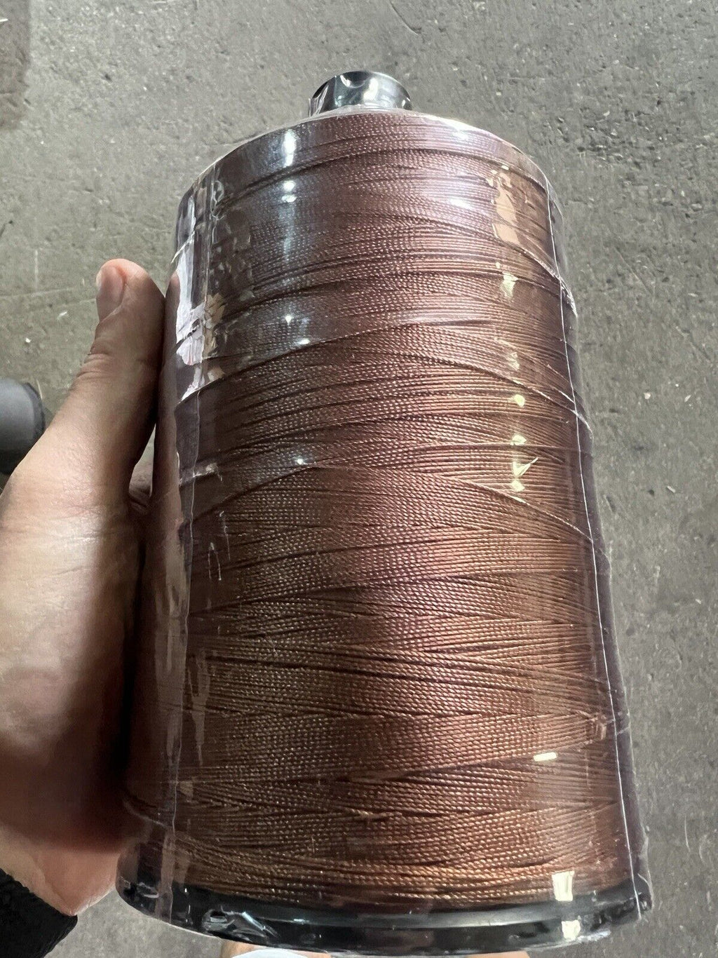 Madrona Brown Color Nylon Thread 32 Oz Made in USA by A&E T210 Bonded Nylon