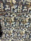 Oilfield Camo Cotton Duct Denim Material 60”