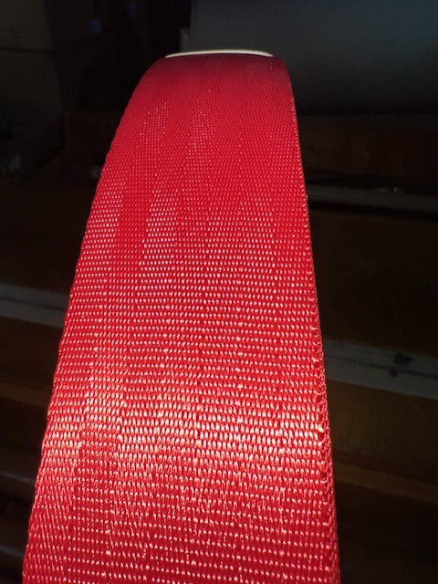 Seat Belt Webbing, Webbing For Seat Belts, All Quantities, New, Various Colors