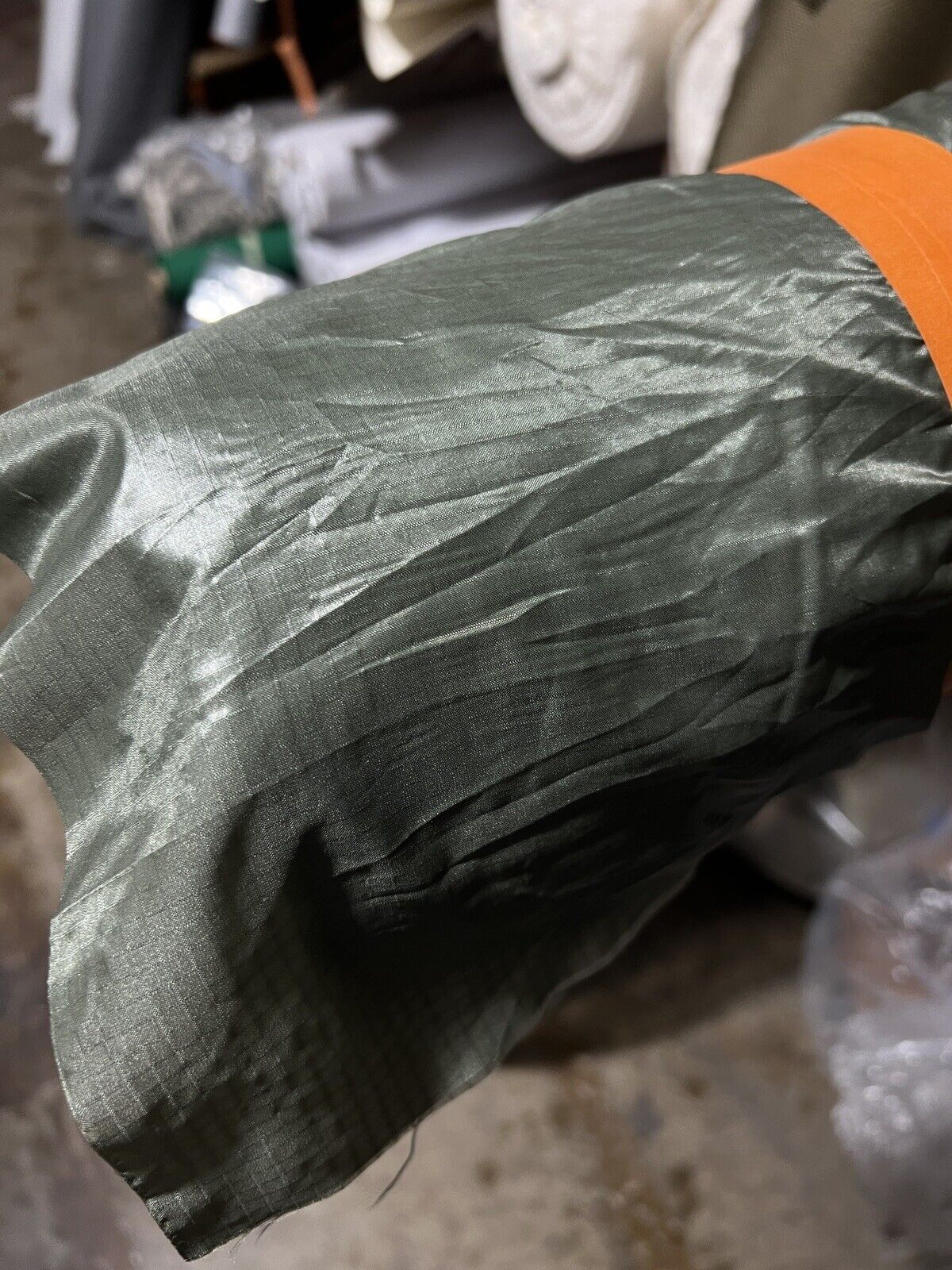 Foliage Green Waterproof RipStop Nylon Parachute Material Fabric
