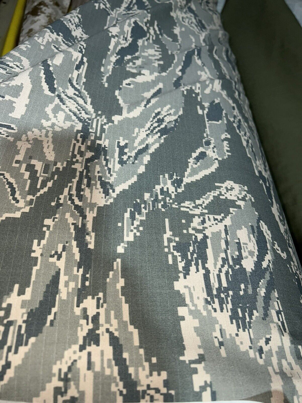 Airman Battle Uniform ABU Digital Tiger Stripe NYCO RIPSTOP CAMOUFLAGE FABRIC