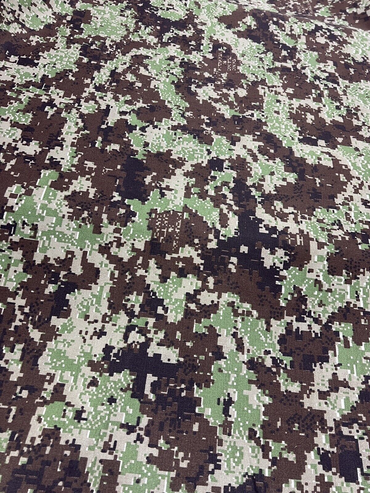 HYPERSTEALTH SPEC4CE FOREST GREEN NYCO RIPSTOP FABRIC BY 1 YARD 66"W