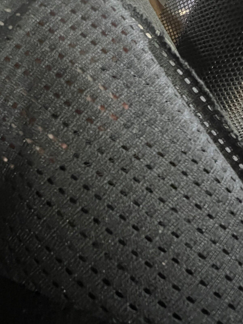 Black Sport Mesh Pocket Netting by Yard Mesh Pattern, 120" Wide MADE IN THE USA