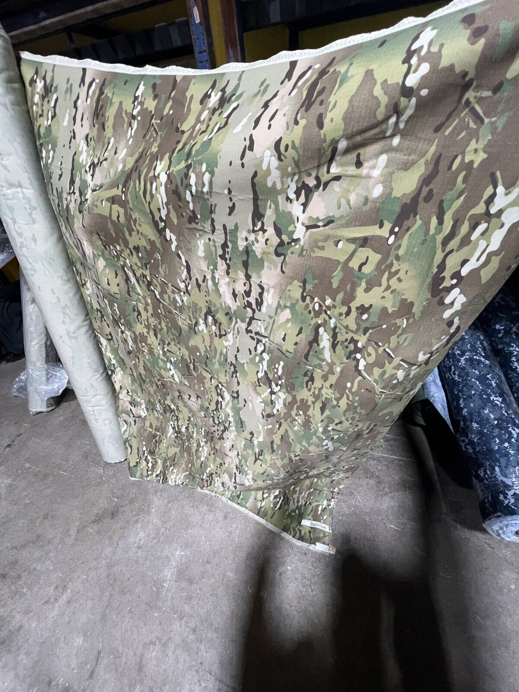 NYCO Ripstop Fabric Multicam Camo 50/50 Nylon Cotton Mil-Spec DWR By The Yard