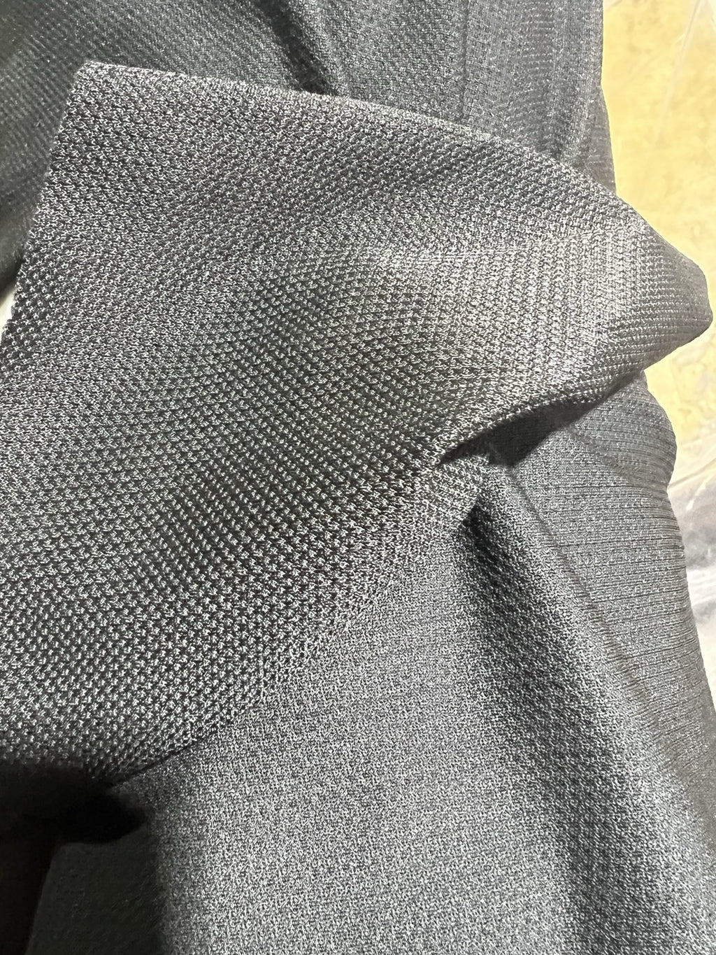Black Sport Mesh Clothing Pocket Netting by Yard, 60” Wide MADE IN THE USA R7024